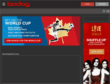 Tablet Screenshot of friends.bodog.eu